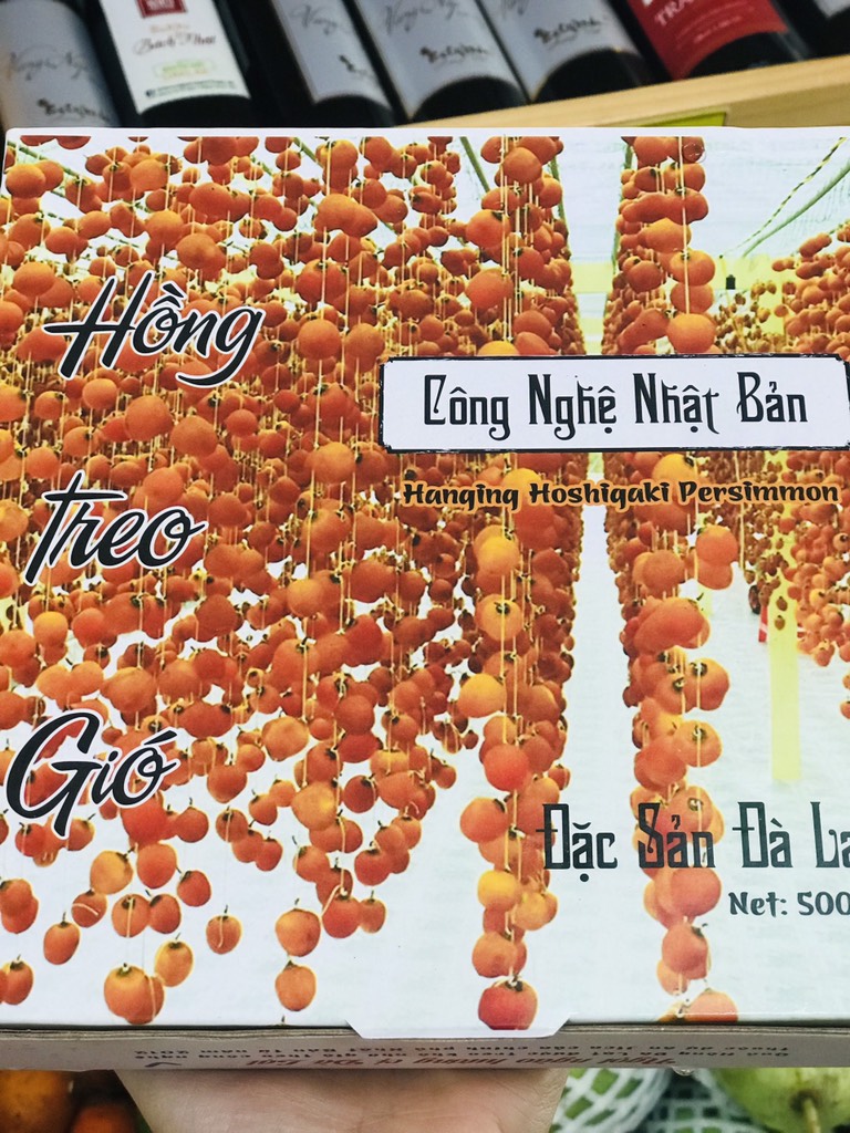 Hồng Treo Gió (hồng trứng nhỏ - không hạt) hộp 500gr