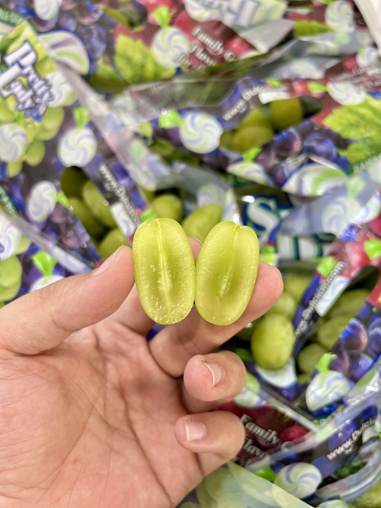 Nho xanh Mỹ Pretty (Sugar Drops) trái dài
