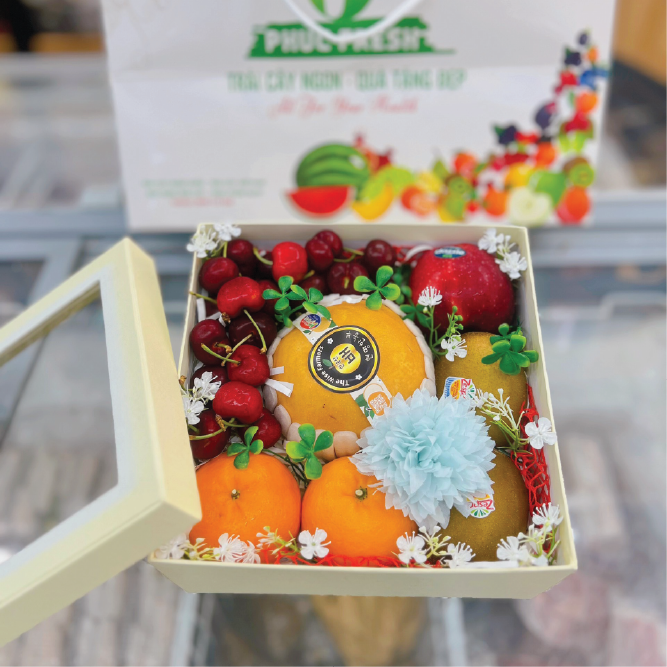 Hộp quà tặng trái cây cao cấp set 51 (550k)
