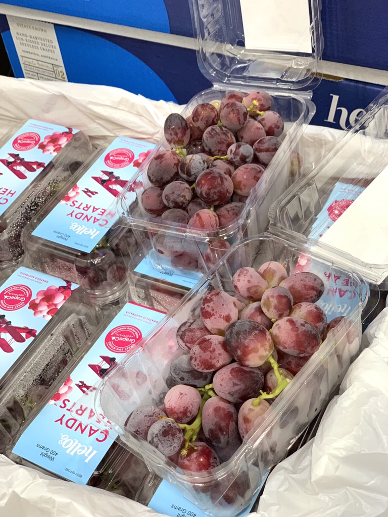 Nho kẹo Úc Candy Hearts hộp 400g