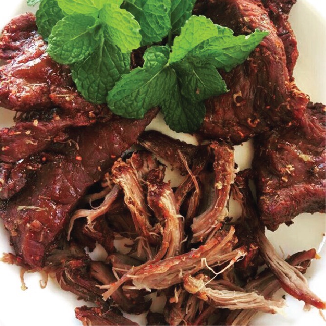 Bò một nắng muối kiến vàng 7 Thư gói 500g