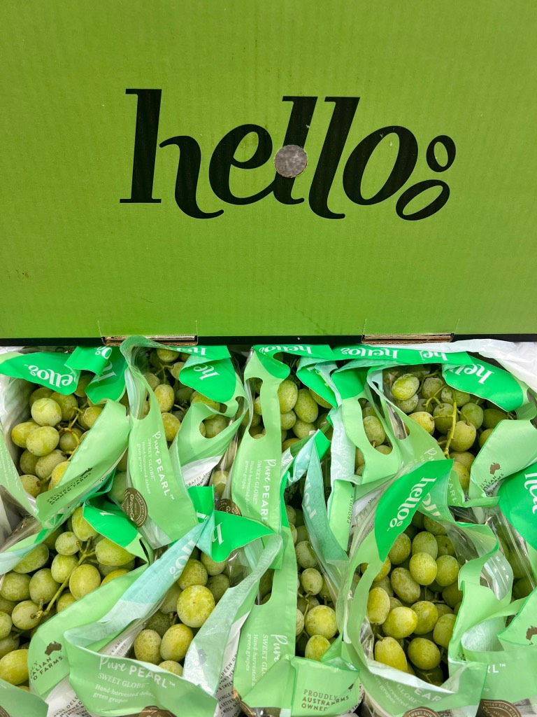 Nho xanh Úc Hello