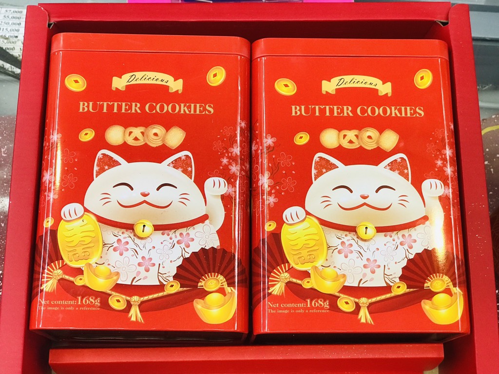 Bánh Quy Mèo Thần Tài Delicious