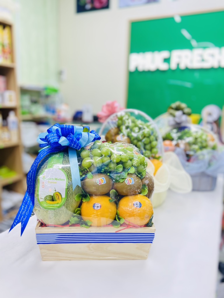 Giỏ Quà Cao Cấp Set 30 ( 1200k )