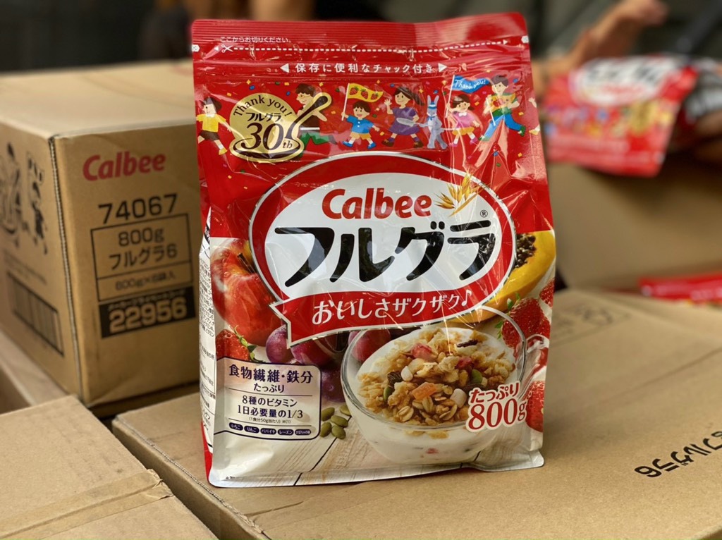 Ngũ cốc Nhật Calbee 750/800g
