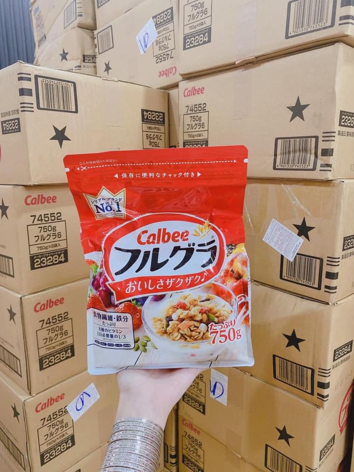 Ngũ cốc Nhật Calbee 750/800g