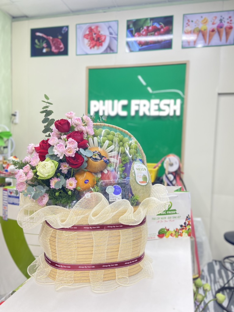 Giỏ quà tặng trái cây cao cấp - giỏ đại tướng