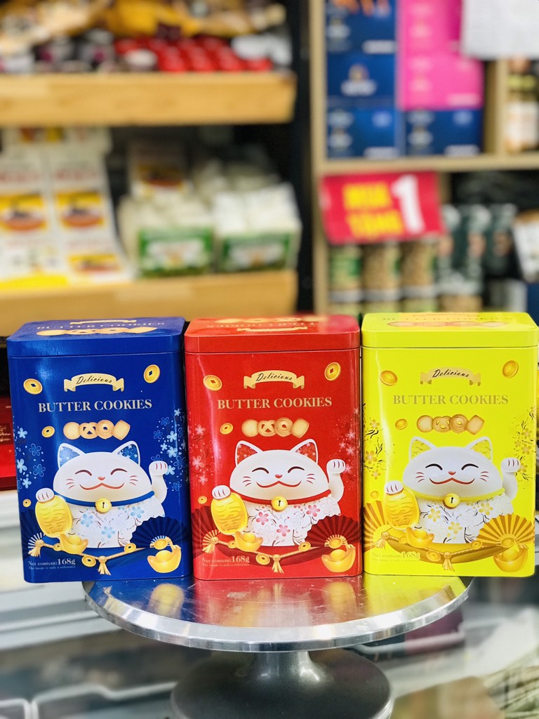 Bánh Quy Mèo Thần Tài Delicious