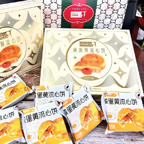 Bánh Lava trứng muối Đài Loan