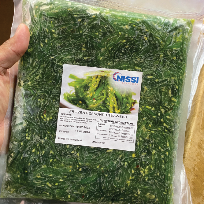 Rong Trộn mè Nissi Nhật Bản (cấp đông)