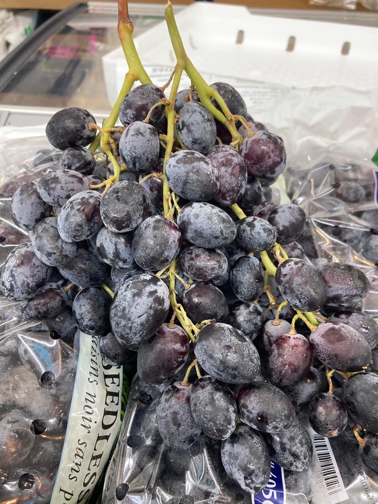 Nho đen Mỹ Pretty Lady/Midnight beauty