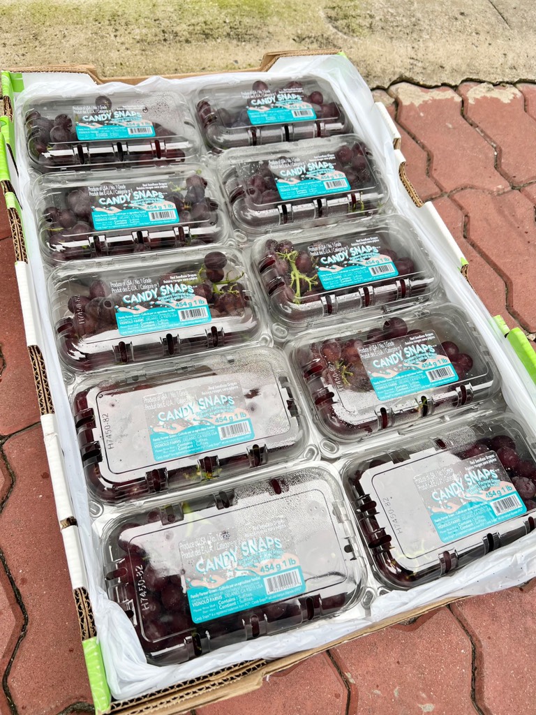 Nho kẹo Mỹ Topbrass hộp 500g