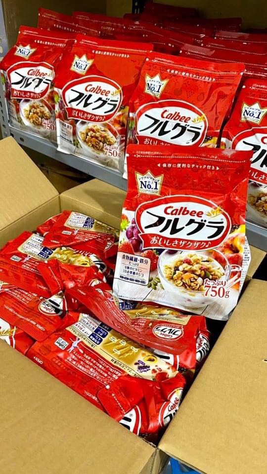 Ngũ cốc Nhật Calbee 750/800g