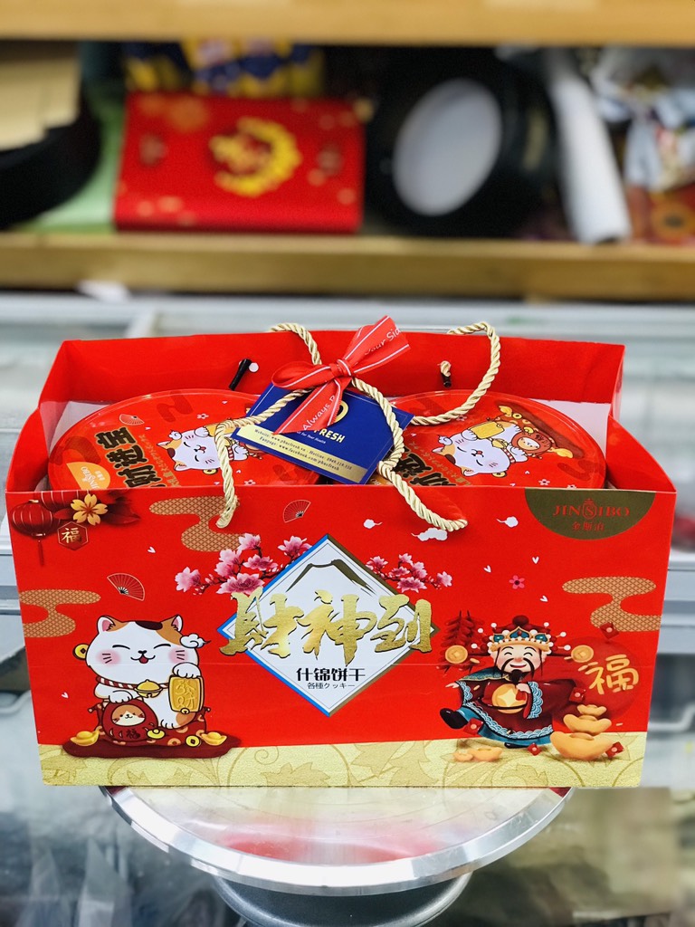 Bánh Quy Mèo Thần Tài Delicious