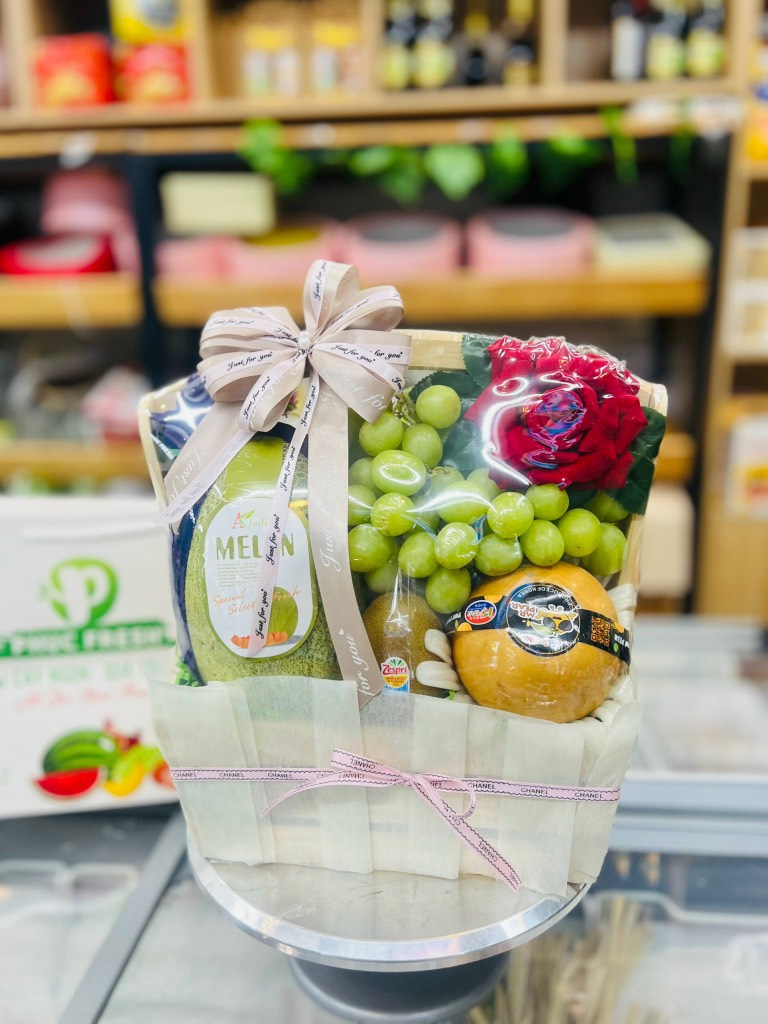 Giỏ Quà Cao Cấp Set 1100k