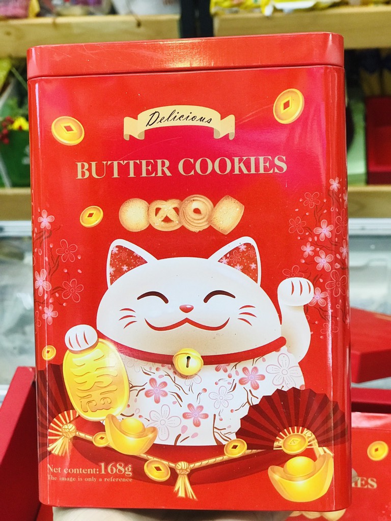 Bánh Quy Mèo Thần Tài Delicious