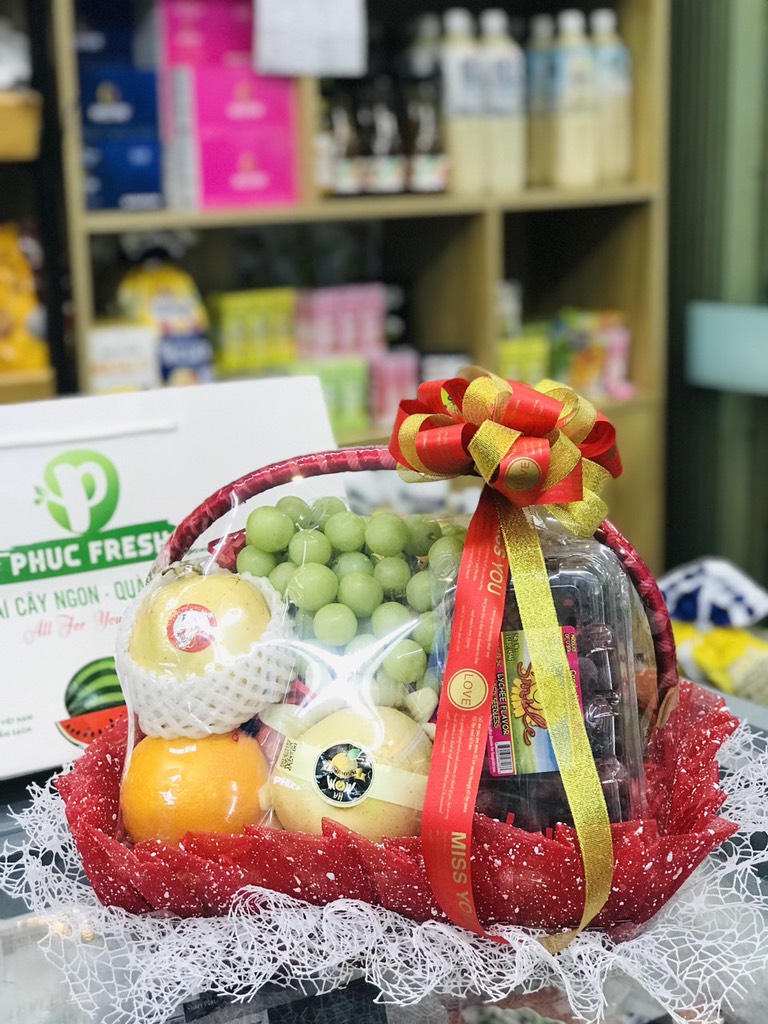 Giỏ Quà Cao Cấp Set 18( 1150k )