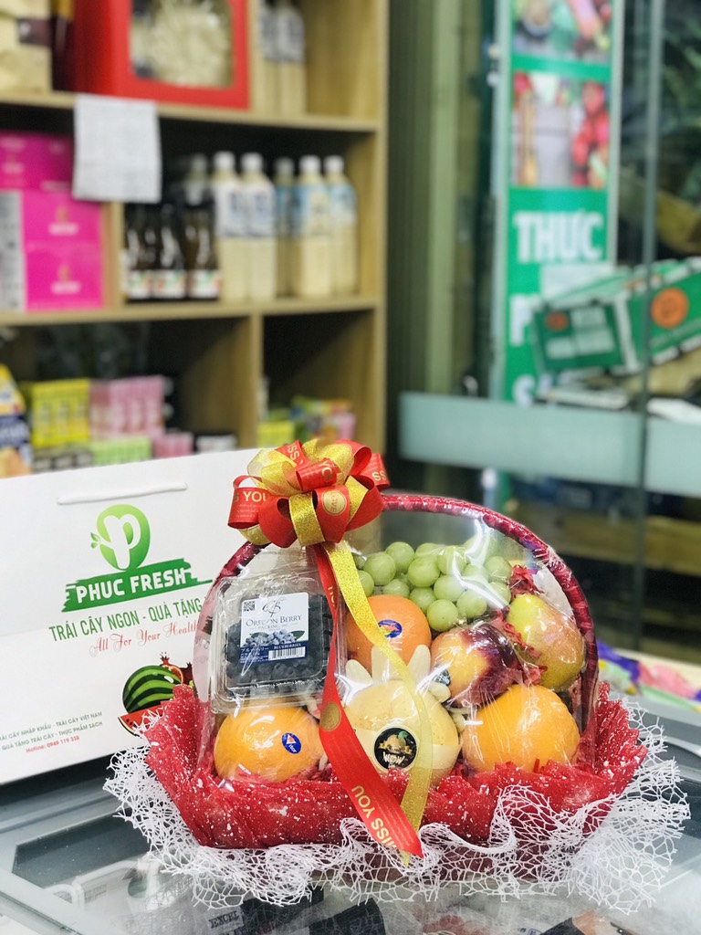 Giỏ Quà Cao Cấp Set 18( 1150k )