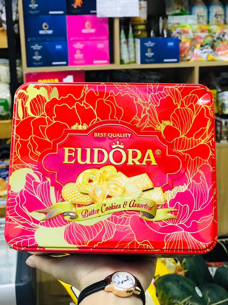 Bánh Eudora Indo yellow (hộp vàng)