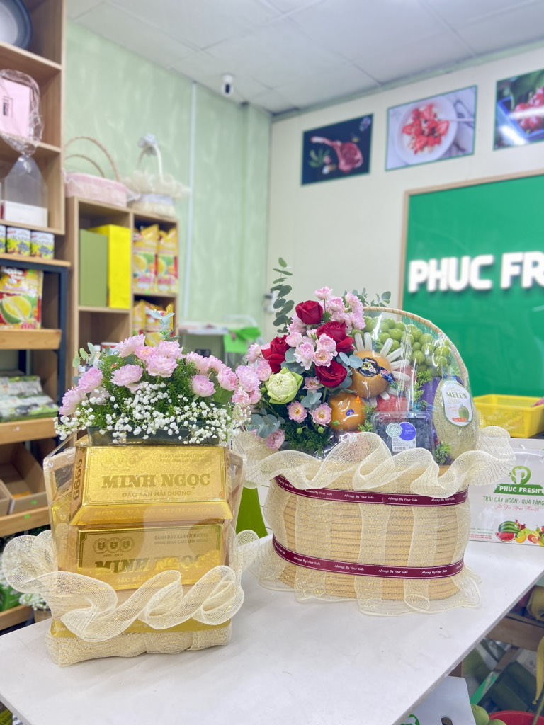 Giỏ quà tặng trái cây cao cấp - giỏ đại tướng