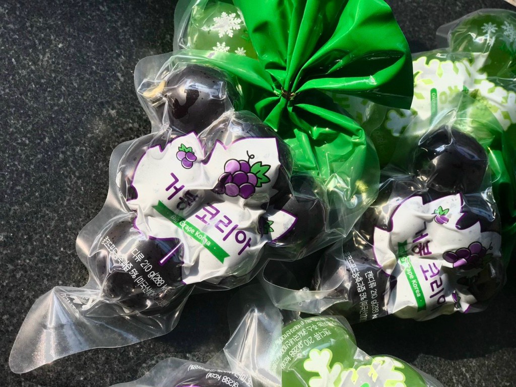 Thạch nổ nho Hàn Quốc 210g