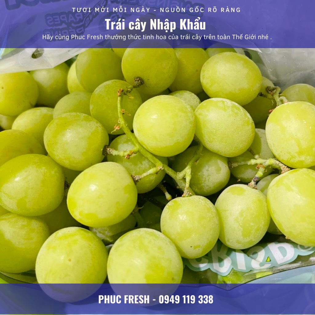 Nho xanh Mỹ Ilume