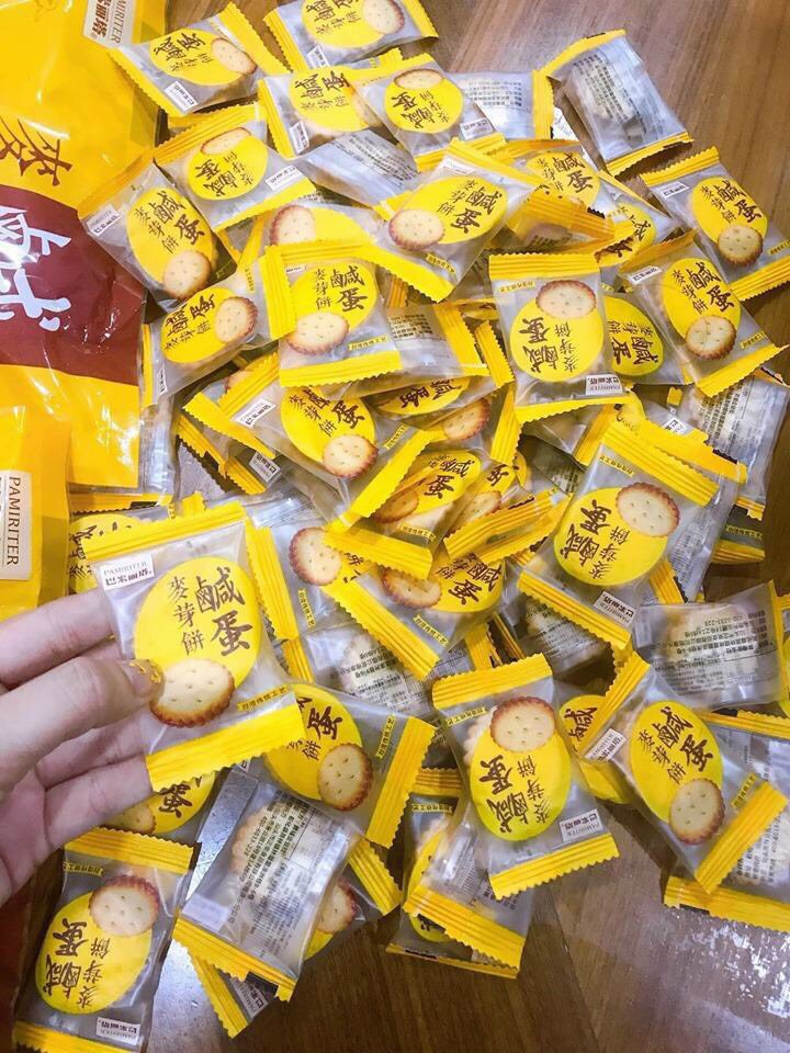 Bánh qui trứng muối 500g