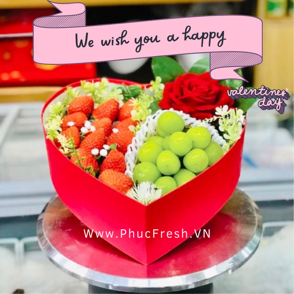 Hộp Quà Trái Tim Cao Cấp Set ( 800k )
