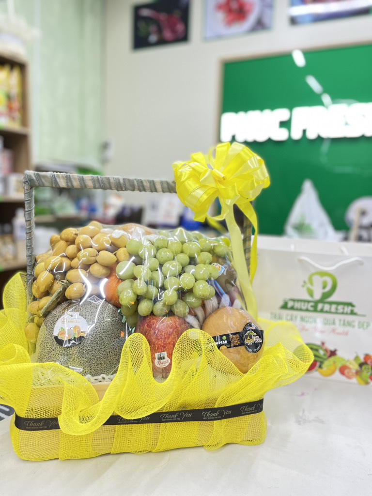 Giỏ quà tặng trái cây cao cấp 2000