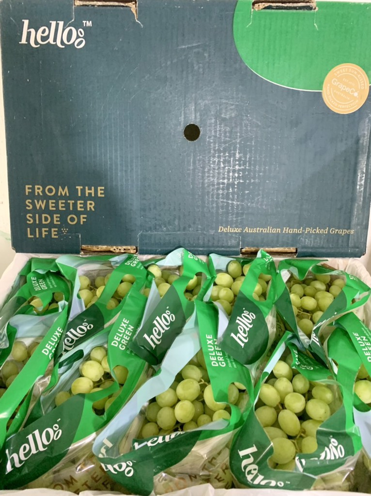 Nho xanh Úc Hello