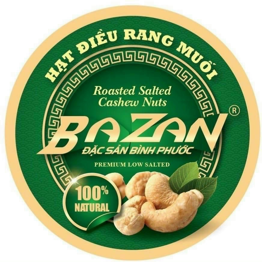 Hạt điều Bazan hộp 500g tròn size A cồ