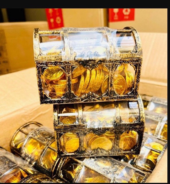 Kẹo Rương vàng socola