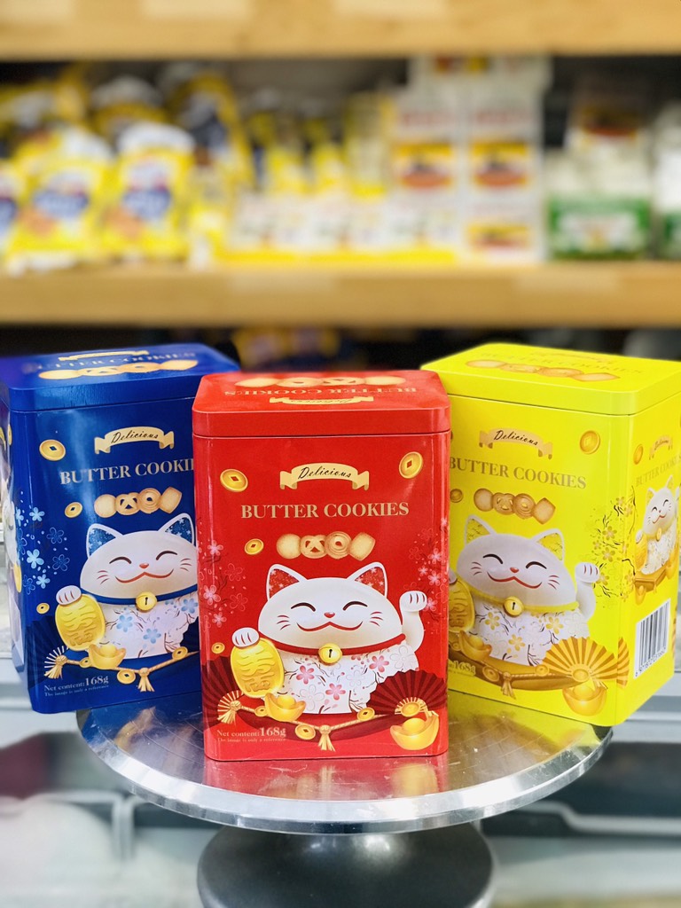Bánh Quy Mèo Thần Tài Delicious