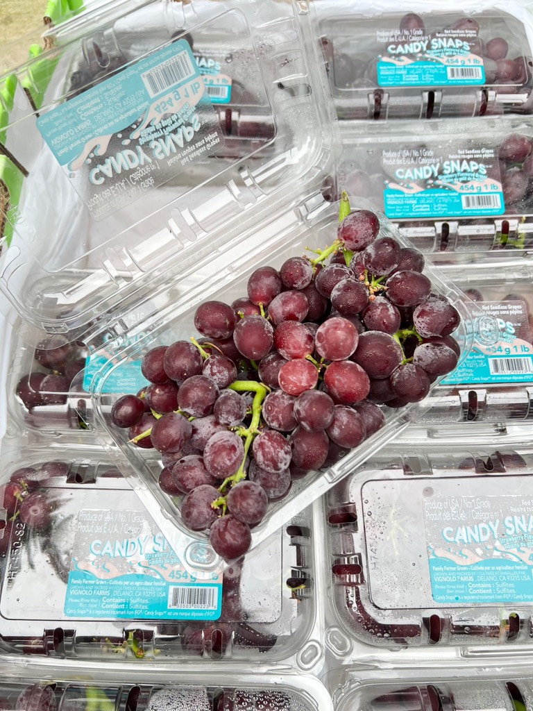 Nho kẹo Mỹ Topbrass hộp 500g