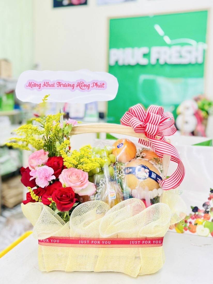 Giỏ quà tặng trái cây cao cấp 1300-13