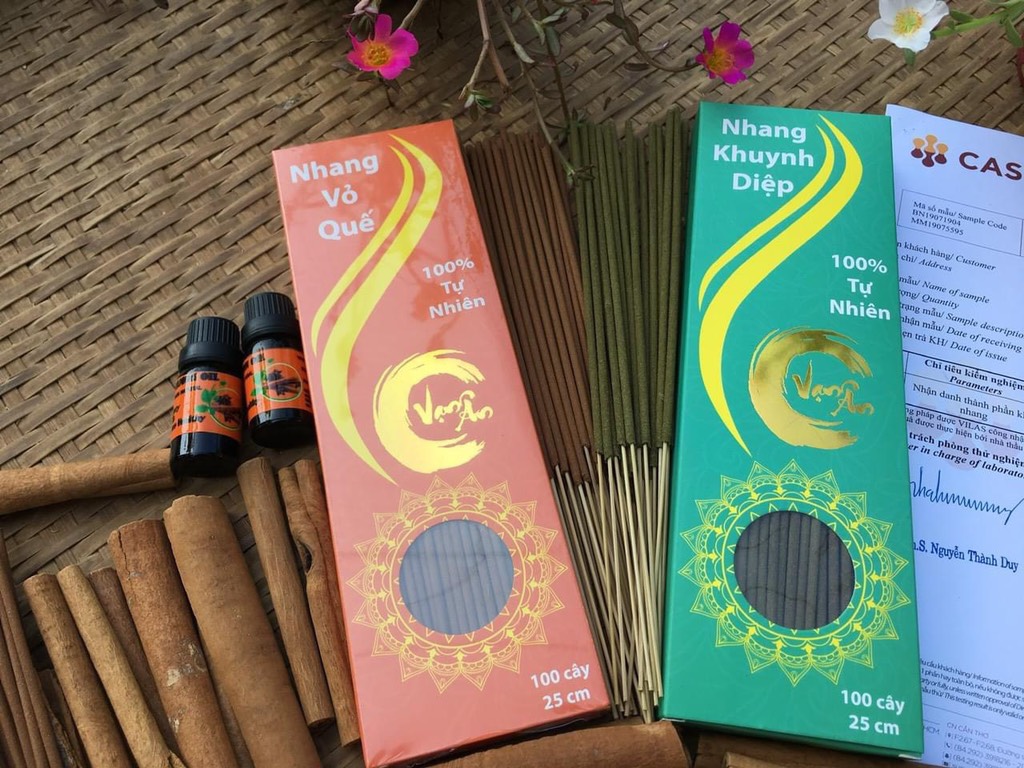 Nhang 25cm-100 (Quế, Bách Thảo, Khuynh Diệp)