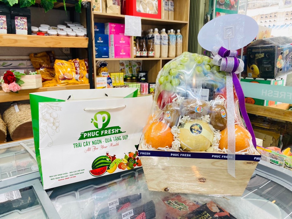 Giỏ Quà Cao Cấp Set 4( 1500k )