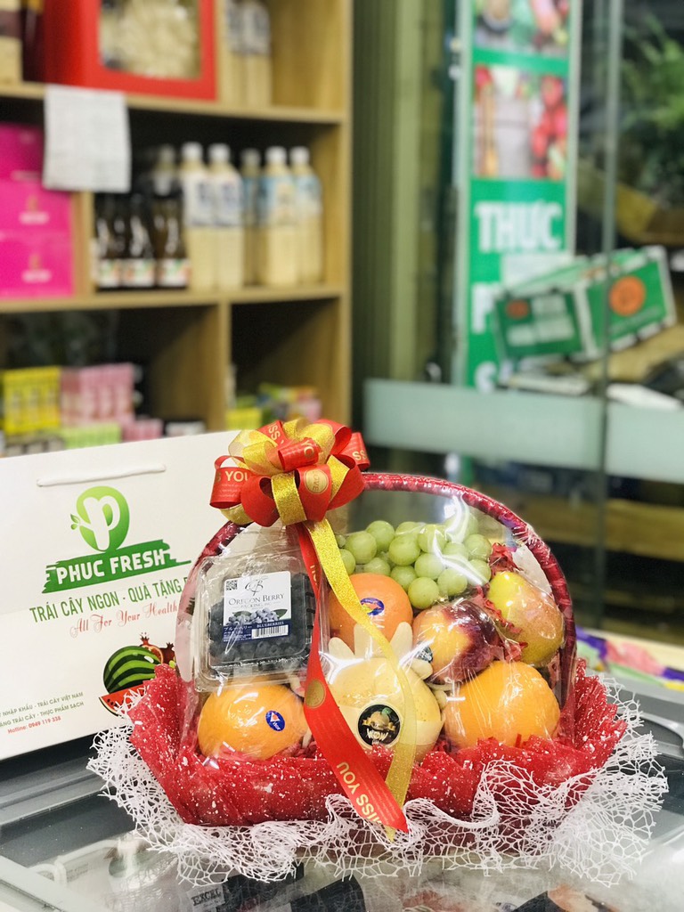 Giỏ Quà Cao Cấp Set 18( 1150k )