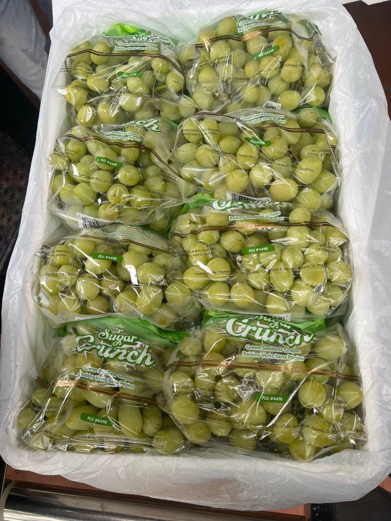 Nho Xanh Mỹ Sugar Crunch