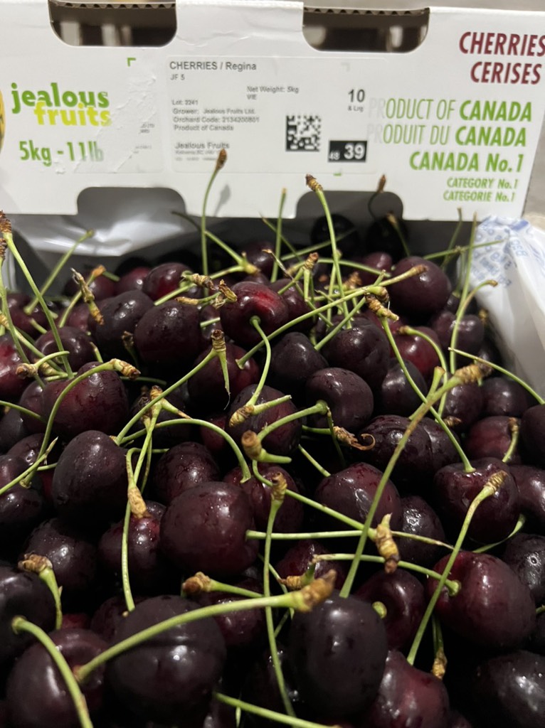 Cherry chuối Canada size 10