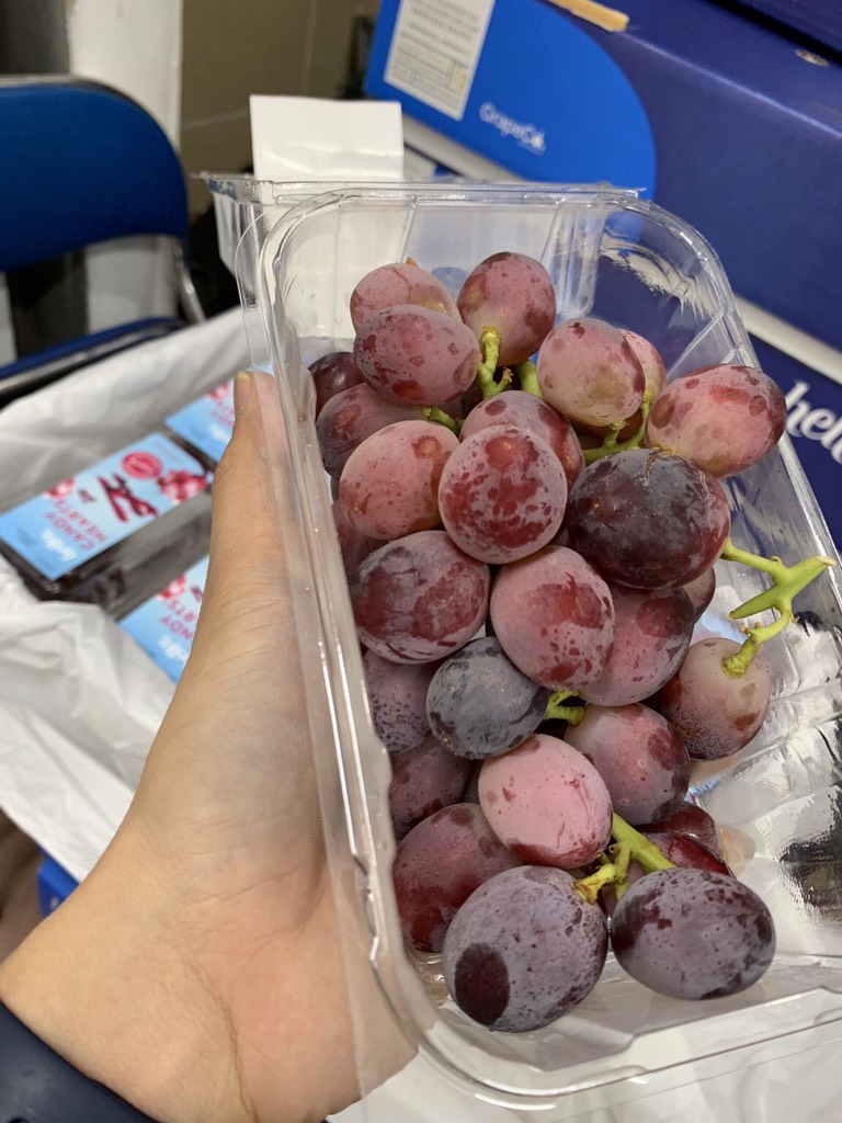 Nho kẹo Úc Candy Hearts hộp 400g