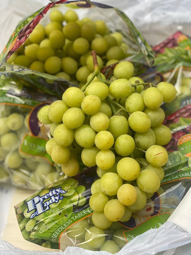 Nho xanh Mỹ Pretty Lady