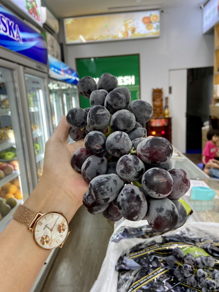 Nho đen Mỹ Pretty Lady/Midnight beauty