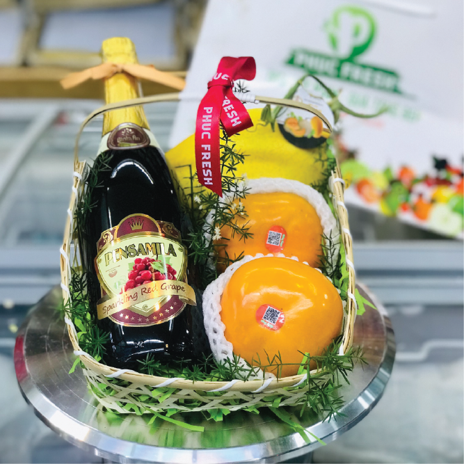 Giỏ Quà Cao Cấp Set 23 ( 450k )