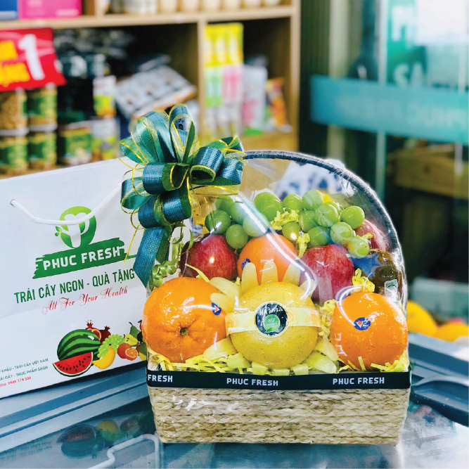 Giỏ Quà Cao Cấp set 42 ( 550k )