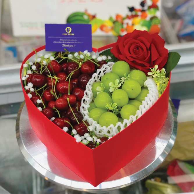 Hộp Quà Trái Tim Cao Cấp Set ( 900k )