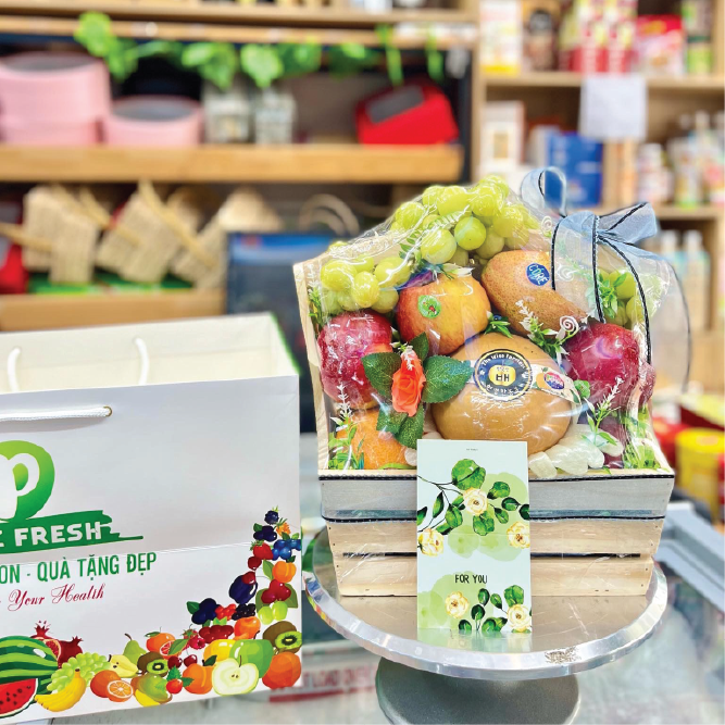 Giỏ Quà Cao Cấp Set 1100k