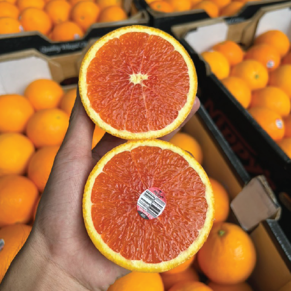 Cam cara ruột đỏ Úc