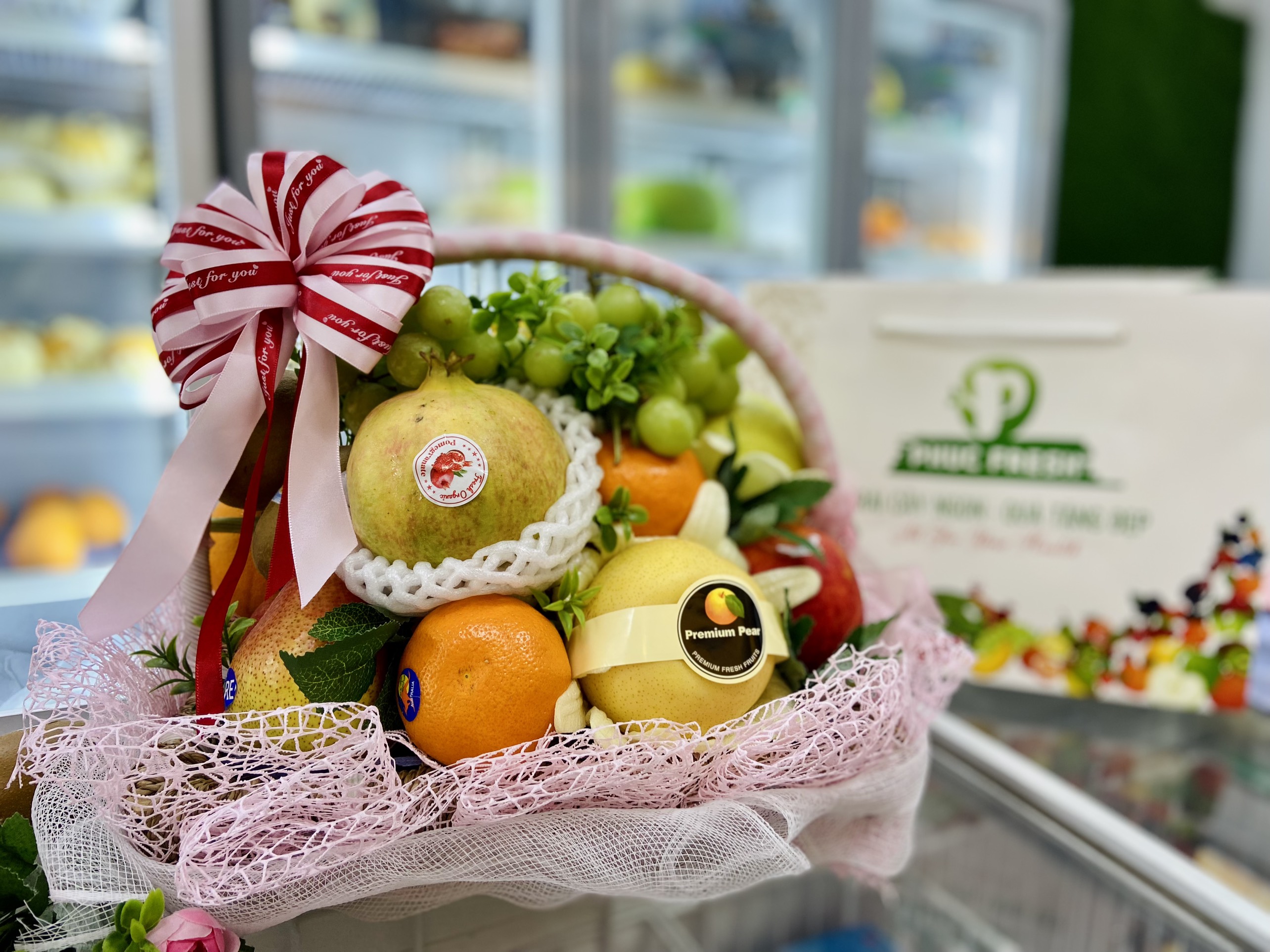 Giỏ Quà Cao Cấp Set 17( 1200k)