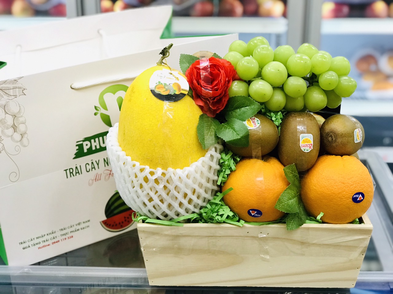 Giỏ Quà Cao Cấp Set 30 ( 1200k )